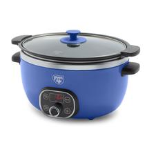 Fogão Lento GreenLife de 6 Litros - Cerâmica sem PFAS - Azul Fogão Lento GreenLife de 6 Litros - Cerâmica sem PFAS - Azul