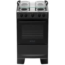 Fogão Mônaco Plus 4 Bocas Automático Mesa de Inox Forno Atlas