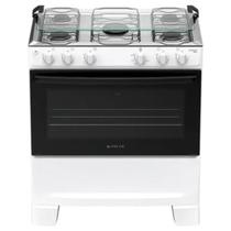 Fogão Mônaco Plus 5 Bocas Automático Mesa de Inox Forno Atlas Fogão Mônaco Plus 5 Bocas Automático Mesa de Inox Forno Atlas
