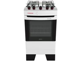 Fogão Mueller 4 Bocas Piacere Branco - Bivolt Fogão Mueller 4 Bocas Piacere Branco - Bivolt