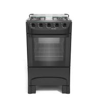 Fogão Mueller 4 Bocas Preto Fosco MFI4BA - Bivolt Fogão Mueller 4 Bocas Preto Fosco MFI4BA - Bivolt