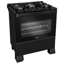 Fogão Mueller 5 Bocas Com Tripla Chama E Acendimento Automático MFV5BF Preto Bivolt Fogão Mueller 5 Bocas Com Tripla Chama E Acendimento Automático MFV5BF Preto Bivolt