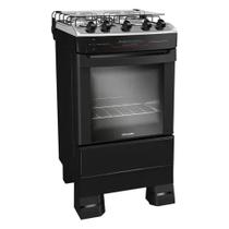 Fogão Mueller MFI4BF 4 Bocas Automático Mesa Inox Forno Total Clean