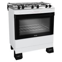 Fogão Mueller MFI5BF 5 Bocas Automático Mesa Inox Forno Total Clean