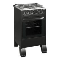 Fogão new sirius 4 bocas mesa inox braslar cor preto Fogão new sirius 4 bocas mesa inox braslar cor preto