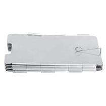 Fogão Pára-brisas TOPINCN de aço inoxidável dobrável de 11 placas