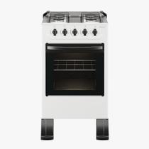 Fogão Piso 4 Bocas Braslar New Sirius Mesa Inox Acendimento Manual Branco 110V Fogão Piso 4 Bocas Braslar New Sirius Mesa Inox Acendimento Manual Branco 110V