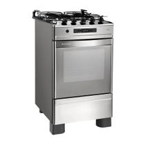 Fogão Piso 4 Bocas Brastemp BF150 Grill Elétrico Inox 220v