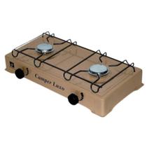 Fogão Portátil 2 Bocas Cozinha Compacta