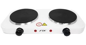 Fogão Portátil Elétrico 2 Bocas 2.000 Watts 220v 5 Níveis de Temperatura Compacto Prático
