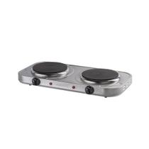 Fogão Portátil Elétrico Agratto 2 Bocas Aço Inox 2000W 127V Fogão Portátil Elétrico Agratto 2 Bocas Aço Inox 2000W 127V