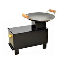 Fogão Portátil Lenha Campeiro 01 Boca Picanheira 40x35x18cm Fogão Portátil Lenha Campeiro 01 Boca Picanheira 40x35x18cm