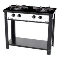 Fogão Profissional 2 Bocas Venâncio Linha Bravo Branco com Espera para Forno Fogão Profissional 2 Bocas Venâncio Linha Bravo Branco com Espera para Forno