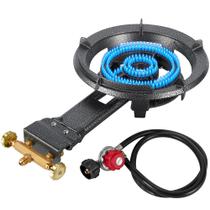 Fogão queimador a propano BESTFIRE 33 cm em ferro fundido, 90.000 BTU Fogão queimador a propano BESTFIRE 33 cm em ferro fundido, 90.000 BTU