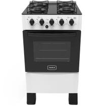 FogAo Realce Ares Glass 4 Bocas AutomAtico Mesa de Vidro Forno 50L