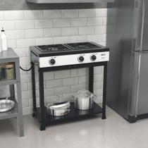 Fogão Semi-industrial 2 Queimadores sem Forno - Clarice Eletrodomésticos