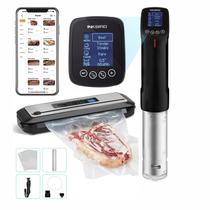 Fogão Sous Vide e selador a vácuo Inkbird ISV-100W com receitas