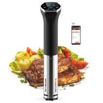 Fogão Sous Video, fogão Hobsir, 1100 W com LED, Wi-Fi, temporizador de 1,98 libras