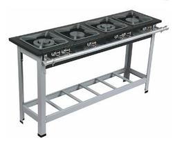 Fogão Stori Premium Inox 4 Bocas 30x30 BP M8 Metalmaq Fogão Stori Premium Inox 4 Bocas 30x30 BP M8 Metalmaq