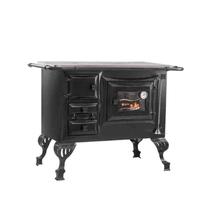 Fogão Stylos Nº 1 Preto e Moldura Preta SD Fundição Global