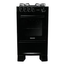 Fogão Suggar de Piso Cook Essence 4 Bocas com Mesa de Vidro