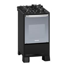 Fogão Suggar Master Grill 4 Queimadores Preto FGVMTG411PT 127V