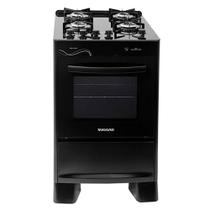 Fogão Suggar Neo Glass 5 Bocas Com Acendimento Automático Preto