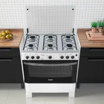 Fogão Waves 6 Bocas - Branco Fogão Waves 6 Bocas - Branco