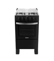 Fogão Waves New 4 Bocas - Preto Itatiaia