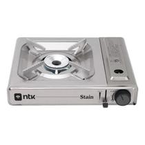 Fogareiro 1 boca automatico flex fuel nautika em inox Fogareiro 1 boca automatico flex fuel nautika em inox