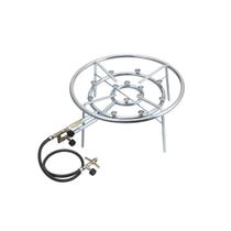 Fogareiro 2 Em 1 C/ 45cm Zincado Alta Pressão 023 Papaléguas