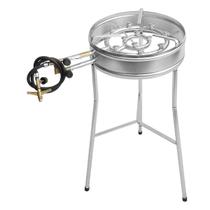 Fogareiro 2x1 C/ Borda 34cm Tripé Zincado 110.1 Papaléguas