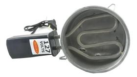 Fogareiro Acendedor Blindado Pequeno 320 W Para Camping 110V