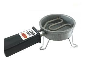 Fogareiro Acendedor Blindado Pequeno 320 W Para Camping 220V Fogareiro Acendedor Blindado Pequeno 320 W Para Camping 220V