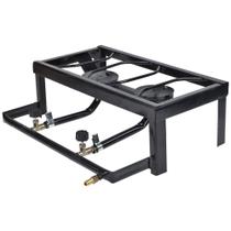 Fogareiro de Mesa com 2 Bocas Modelo Duplo 20 x 40 Pinhais