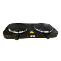 Fogareiro Elétrico 2 Bocas 127V220V Cooktop Indução 2000w Preto