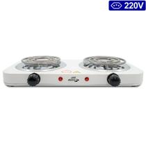 Fogareiro Elétrico 2 Bocas Útil Eletro 2000w JX6143B 220V