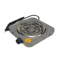 Fogareiro Eletrico 220v Cooktop Camping 1 Boca 1000w BAK AD-C101-220 Cinza Fogareiro Eletrico 220v Cooktop Camping 1 Boca 1000w BAK AD-C101-220 Cinza