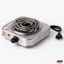 Fogareiro Elétrico Bivolt 1000W Portátil Sem Gás, Seguro e Eficiente