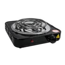 Fogareiro Elétrico Portátil - 5 Temperaturas 1 Boca Fogão Portátil Prático 1000w