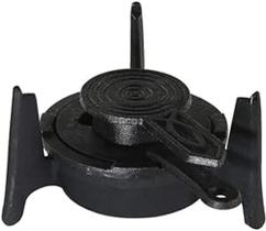 Fogareiro Espiriteira Com Tripé Ferro Fundido Santana 12 Cm