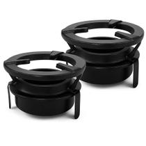 Fogareiro Espiriteira Portátil a Álcool com Abafador Camping, Pesca e Sobrevivência Compacto e Leve