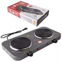 Fogareiro Fogão Cooktop Elétrico Duas Bocas Chapa 110v Portatil 2000w