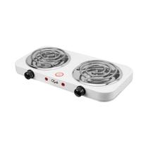 Fogareiro Fogão Eletrico Krab KBCE1002 / 2000W / 2 Bocas / 127V ~ 60Hz Branco