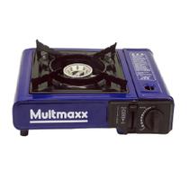 Fogareiro Fogão Portátil Multmaxx a Gás Camping Azul