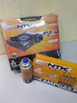 Fogareiro Fogao Queimador Ceramico Nautika + 4 Refil Ntk