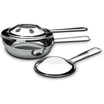 Fogareiro Grande Com Abafador Platanos Brinox Aço Inox Fogareiro Grande Com Abafador Platanos Brinox Aço Inox