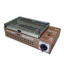 Fogareiro Mini Churrasqueira Gás Coletor Gordura Grillmaster
