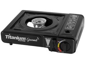 Fogareiro para Camping com Acendimento Automático Titanium Platina