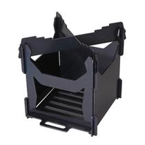 Fogareiro Portátil A Lenha Compacto em Aço Carbono Mini Camper Capincho 08000506 Fogareiro Portátil A Lenha Compacto em Aço Carbono Mini Camper Capincho 08000506